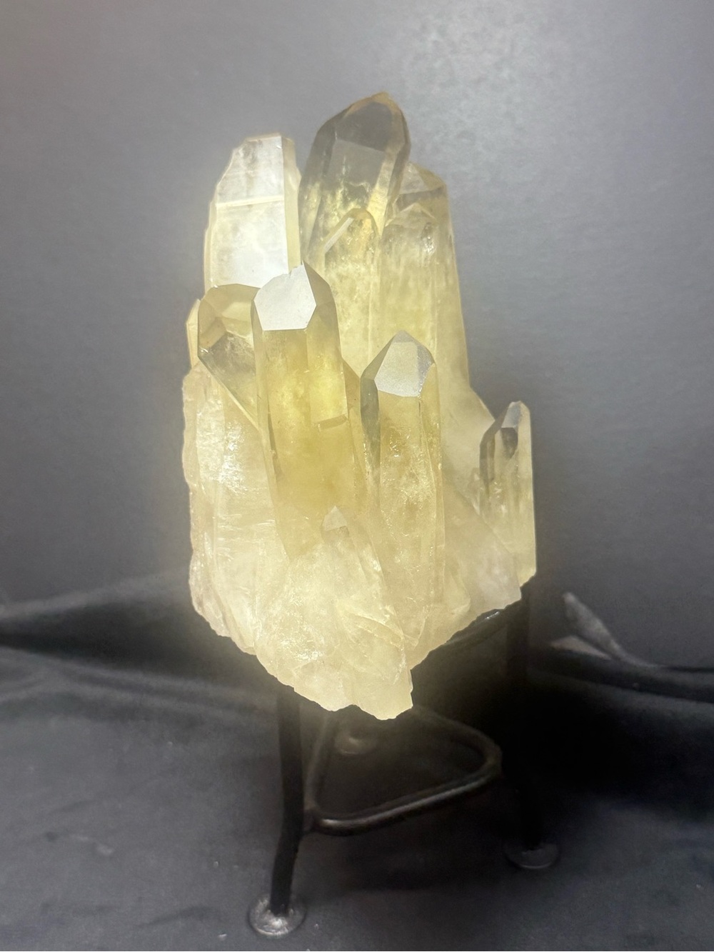 #2 Smoky Citrine Crystal Cluster — 1.7 lb